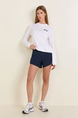 Cotton French Terry Crewneck Tennis Club